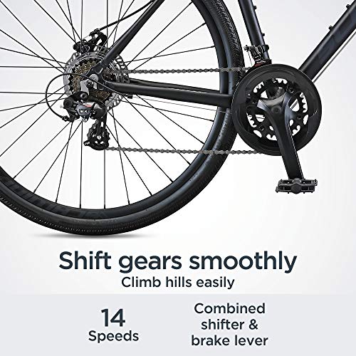 Schwinn Sporterra Adult Gravel Bike, 14-Speed, 700c, Aluminum Frame