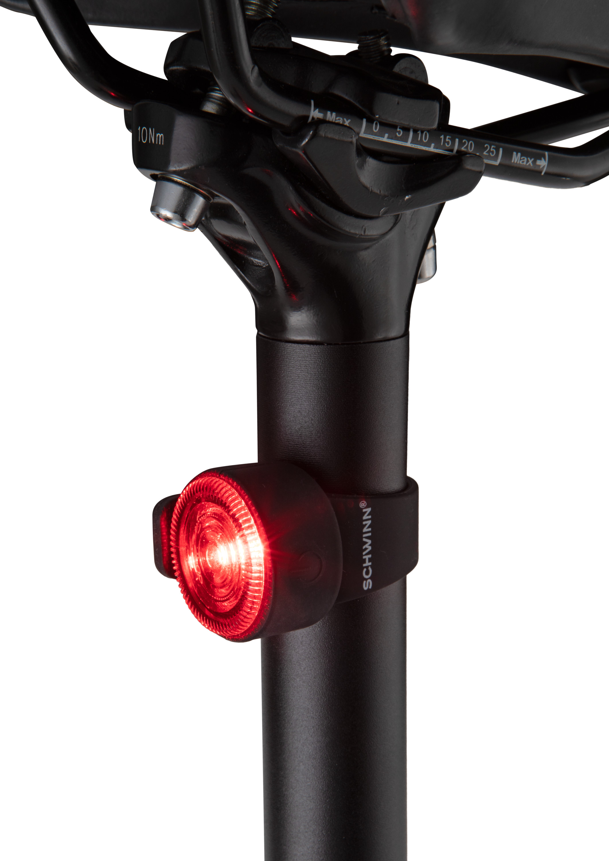 Schwinn Shift bike headlight, 12 lumens, black