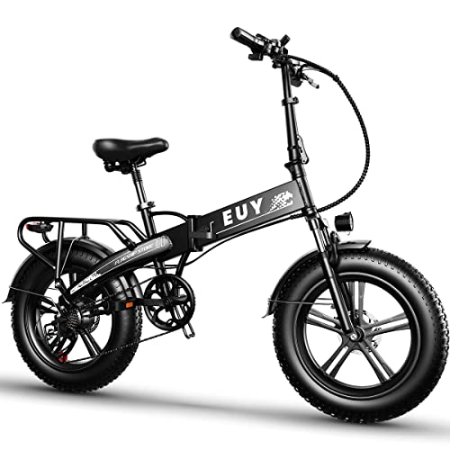 750W Folding Fat Tire Electric Bicycle for Adults