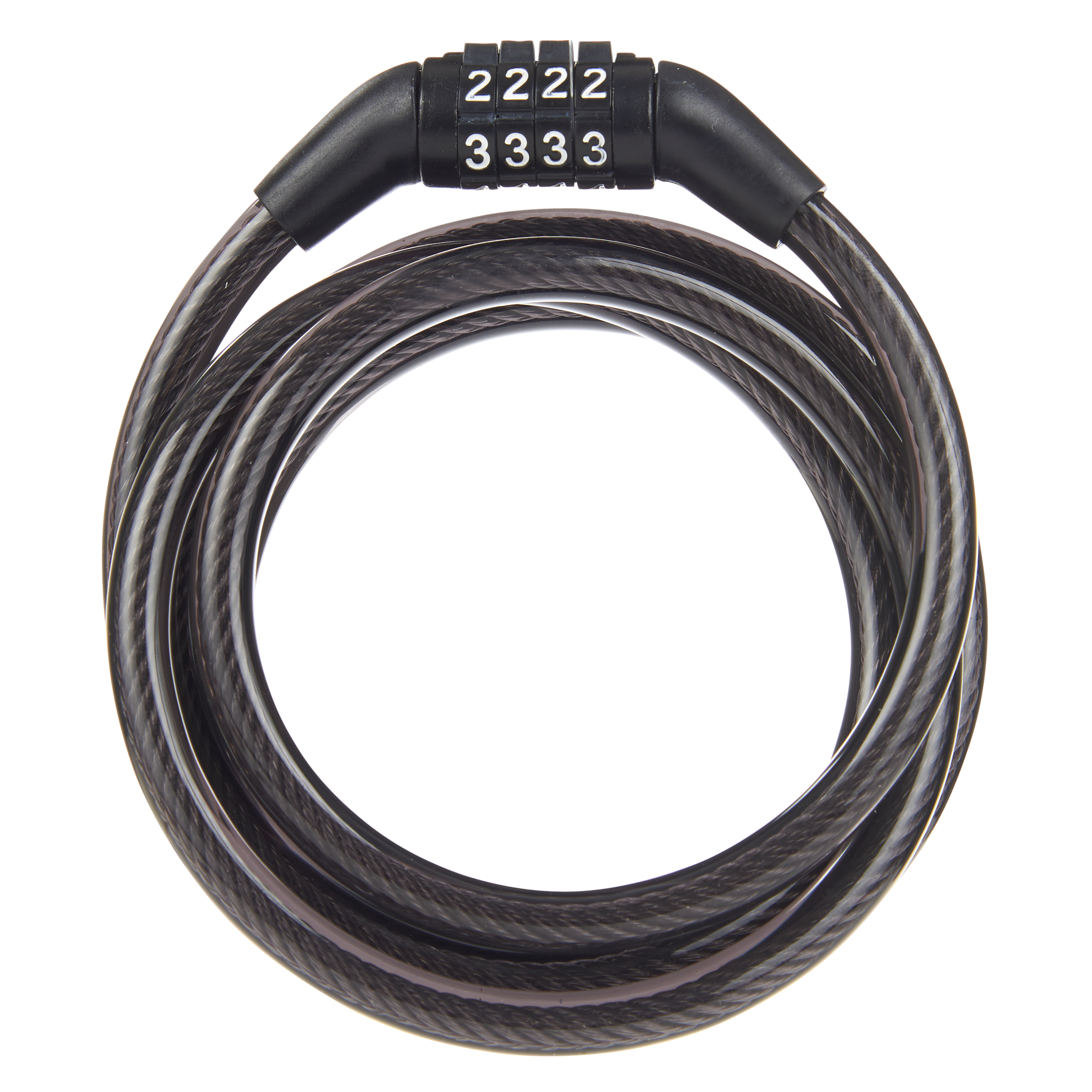 Flexible Steel Combination Cable Lock for Cycling