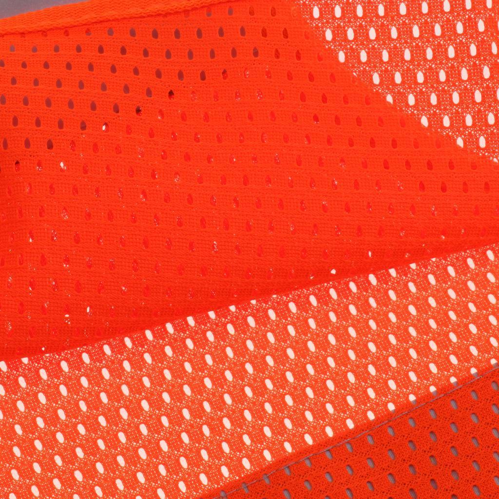 Breathable Reflective Cycling Vest - Orange