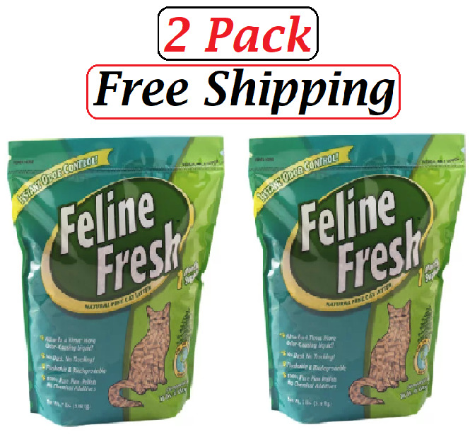 Feline Fresh Natural Pine Cat Litter, 7-lb
