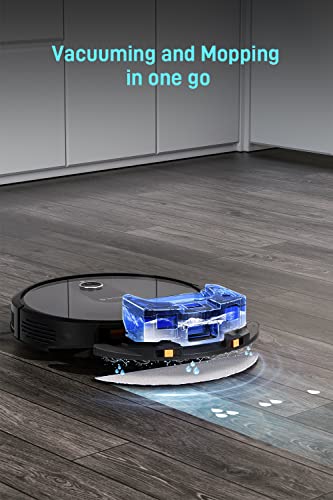 WiFi Robot Vacuum, Self-Emptying, 3kPa Suction, Ultra-Slim Quiet