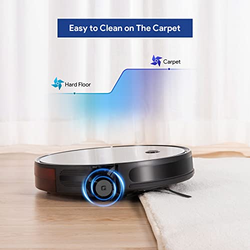 Bagotte Super-Thin Robot Vacuum with Strong Suction