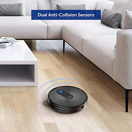 Bagotte Super-Thin Robot Vacuum with Strong Suction