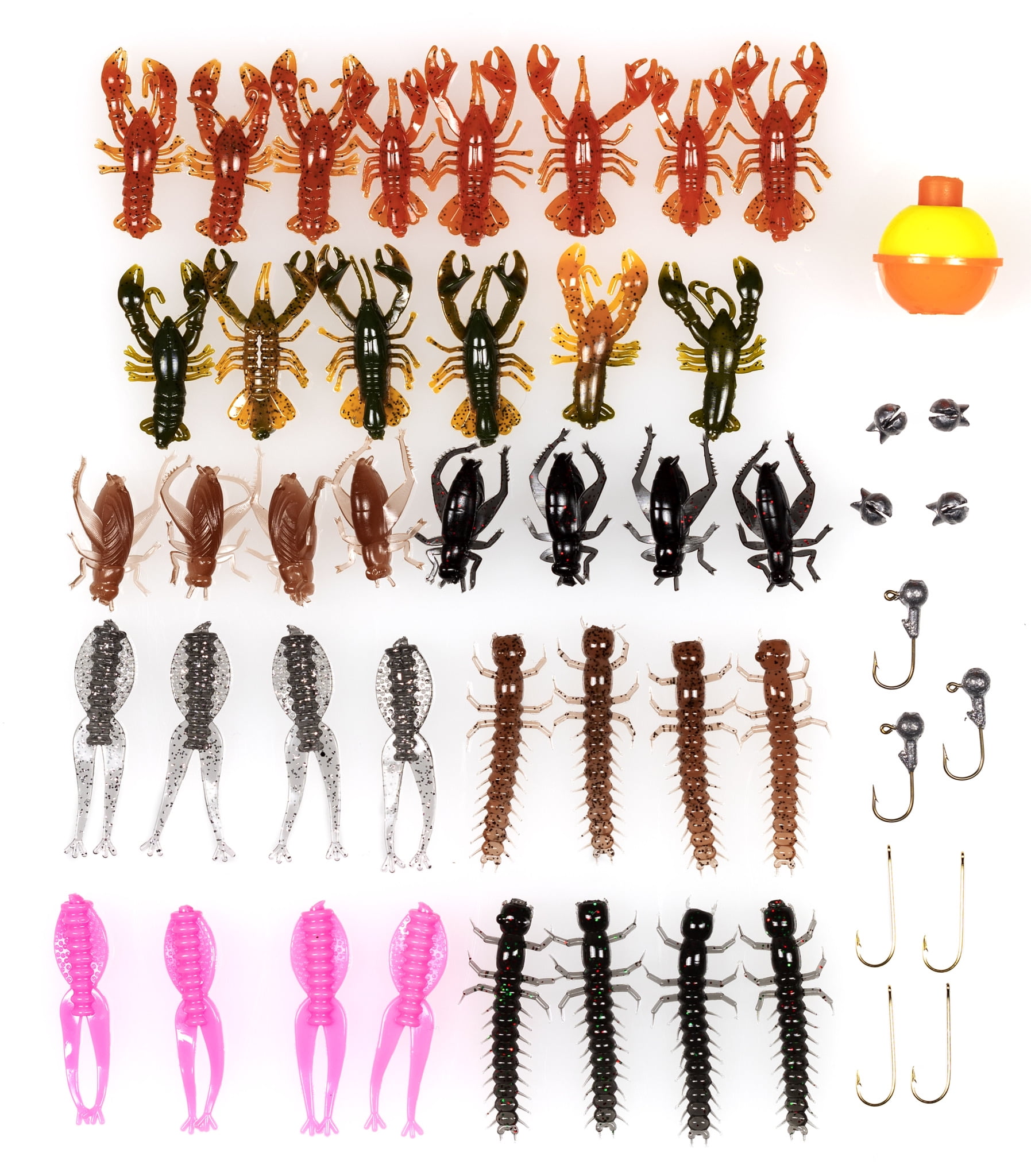 50 Piece Creek Pond Lure Kit