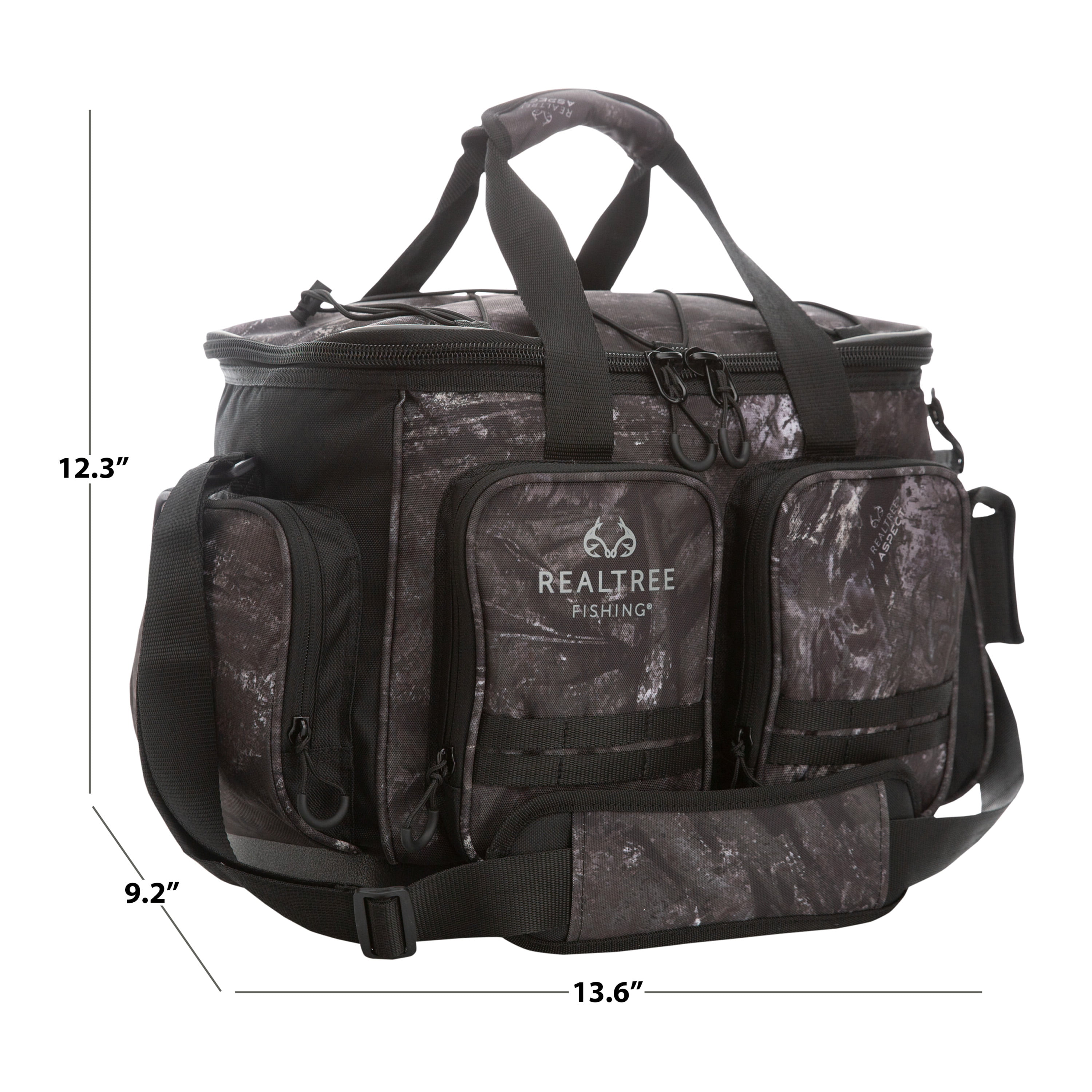 Realtree Gray Camo Tackle Bag - 36L