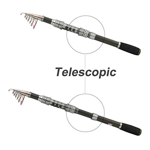 Sougayilang Carbon Fiber Telescopic Fishing Rod