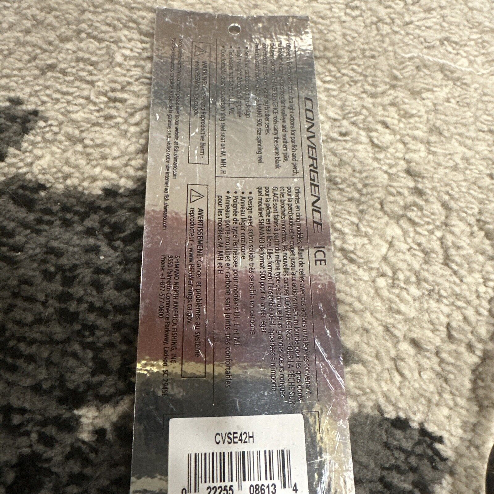 Shimano Convergence Ice Fishing Rod - 42" Trout