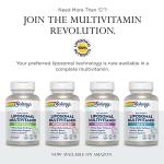 SOLARAY Mega Vitamin B-Stress - Timed Release Vitamin B Complex w/Vitamin B12, B6, Folic Acid, VIT. C - Stress, Energy, Red Blood Cell, Immune Support - Vegan, 60-Day Guarantee (276 CT)