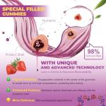 Totaria Sugar Free Multivitamin Gummies for Women 14+ w/Iron, Inositol, Folate, Biotin, Womens Daily Multivitamin Gummy w/Vitamin A, C, B, D3, K2, for Hair, Skin, Energy, Immune, Strawberry Flavor