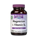 Bluebonnet Nutrition Magnesium & B6 – 400 mg Magnesium Oxide & Aspartate with Vitamin B6 25 mg – Heart & Brain Magnesium Complex for Women & Men* - Non-GMO, Vegan, Gluten-Free - 90 Vegetable Capsules
