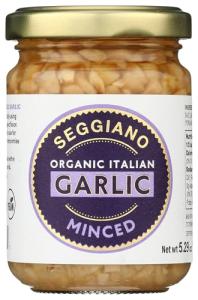 Organic Minced Garlic by Seggiano, 5.29 Ounce