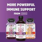 Zhou Garlic with Allicin - Garlic Supplements, Odorless Garlic Extract Pills for Men & Women, 5000 mcg Allicin Per Tablet for Immune & Heart Health - 90 Coated Tablets (Pack of 1)