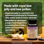 NatureWise Odorless Garlic Pills 1500 mg - with Royal Bee Jelly & Pollen - Herbal Supplement for Heart Health + Immune System + Antioxidants - Gluten-Free, Non-GMO - 60 Softgels [2-Month Supply]