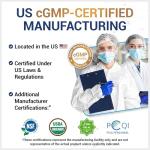 Dr. Berg Maximum Strength 4-in-1 Chelated Magnesium Glycinate with Clean, Potent & Pure Ingredients | 4X Lab-Tested & Verified | USA Formulated Magnesium Supplement Capsules | 90 Capsules