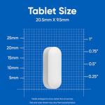Nutricost Calcium with Vitamin D, 240 Tablets - Calcium (1200mg) Vitamin D (50mcg) Per Serving - Non-GMO, Gluten Free