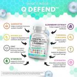 Clean Nutraceuticals Quercetin Zinc Vitamin C Vitamin D Bromelain Elderberry - Lung Immune Support Supplement Adults with Artemisinin, Sea Moss, Echinacea, Allergy Relief