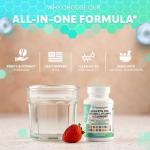 Clean Nutraceuticals Quercetin Zinc Vitamin C Vitamin D Bromelain Elderberry - Lung Immune Support Supplement Adults with Artemisinin, Sea Moss, Echinacea, Allergy Relief