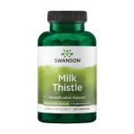 Swanson Milk Thistle (Standardized) - Herbal Liver Support Supplement w/ 80% Silymarin - Natural Formula Helping to Maintain Overall Health & Wellbeing - (120 Capsules)