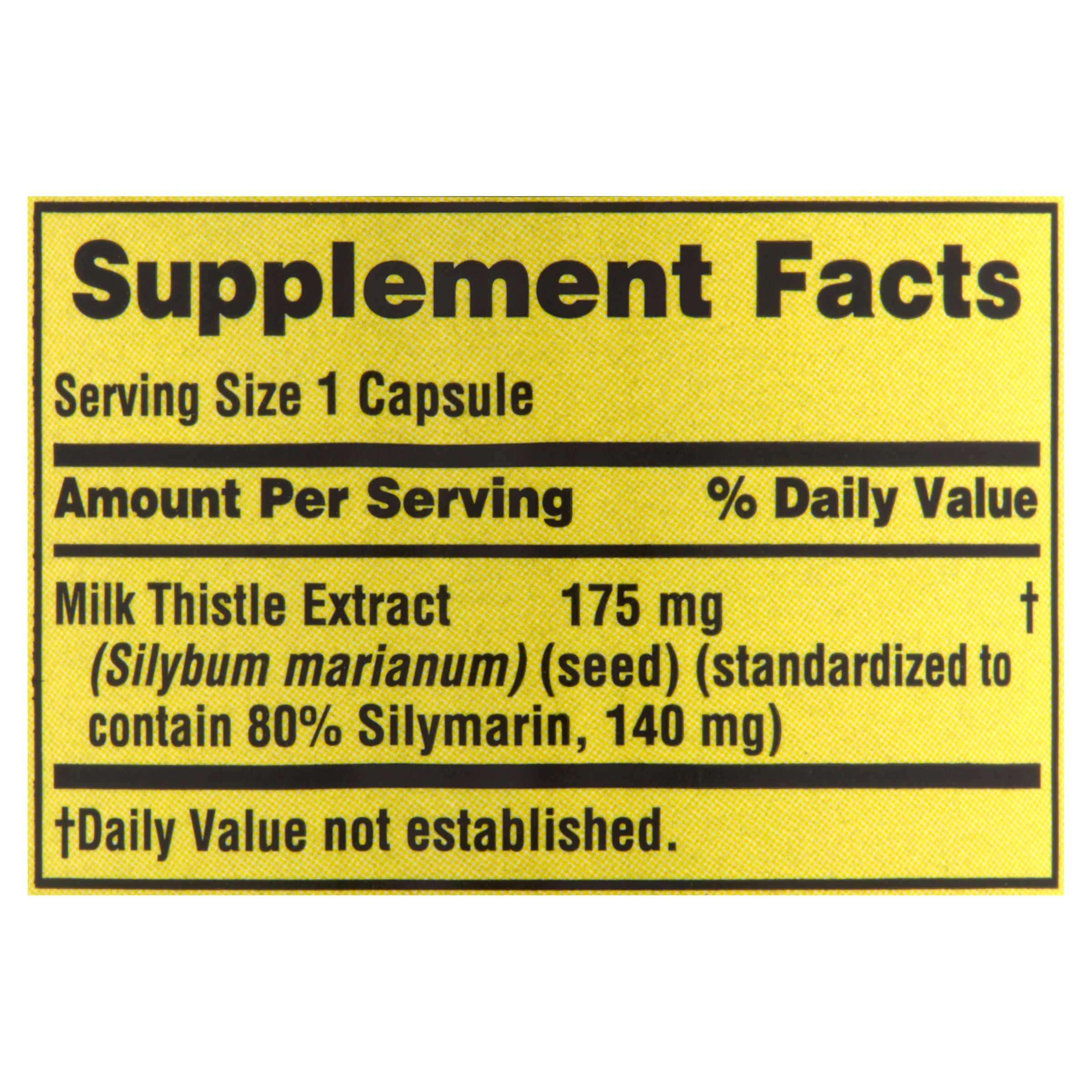 Spring Valley Milk Thistle Extract Capsules 175 mg 90 Capsules 