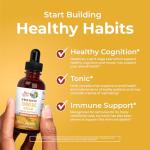 MaryRuth Organics USDA Turmeric Gold Liquid Drops | Herbal Blend | Turmeric Curcumin | Black Pepper | Cassia Cinnamon Bark | Ginger Root | Immune Support | Non-GMO Project Verified | Vegan | 1oz