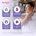 MaryRuth Organics Iron Gummies for 14+ with Vitamin C for Absorption | Sugar Free | Gummy Iron Supplement + VIT C | Energy Metabolism | Cellular Health | Immune Support | Vegan | Non-GMO | 60 Count