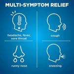 Amazon Basic Care Nighttime Cold and Flu Relief Softgels, 6 Hour Cold Medicine, Relieves Major Flu Symptoms So You Can Rest, 48 Count (Pack of 1)