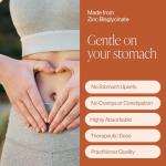 Pure Zinc Supplement 25mg - TRAACS Bisglycinate Chelate - 120 Capsules for Immune Support, Skin Health & Energy - for Men & Women