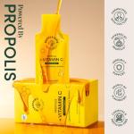 Propolis Liposomal Vitamin C by Beekeeper's Naturals, 1000mg Vitamin C, Propolis & Organic Honey, Supercharged Immune Support & Increased Bioavailibity for Max Absorption, 30 Ct