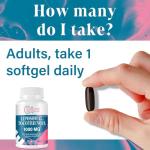 Liposomal Tocotrienols 1000mg – High Absorption Vitamin E Tocotrienols Supplement with 95% Delta & 5% Gamma – Antioxidant for Skin & Healthy Aging – 60 Softgels