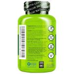 NATURELO Vitamin B Complex with Methyl B12, Methyl Folate, Vitamin B6, Biotin Plus Choline, CoQ10, and Fruit & Vegetable Blend - Supports Energy & Healthy Stress Response - Vegan - 120 Capsules