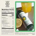 Urban Remedy Clean Green Refresh Lemonade – Low-Glycemic Detox Drink with Chlorophyll, Monk Fruit & Lemon Juice for Clarity and Hydration. Vegan, Non-GMO, 12 fl oz