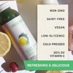 Urban Remedy Clean Green Refresh Lemonade – Low-Glycemic Detox Drink with Chlorophyll, Monk Fruit & Lemon Juice for Clarity and Hydration. Vegan, Non-GMO, 12 fl oz