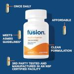 Bariatric Fusion One Per Day Bariatric Multivitamin with Iron | Easy to Swallow Capsule | Vitamin for Bariatric Surgery Patients | Gastric Bypass and Sleeve Gastrectomy | 30 Count | 1 Month Supply