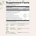 Micro Ingredients Turmeric Curcumin Supplement 1,000mg, 120 Veggie Capsules | 95% Curcuminoids with Bee Propolis, MCT Oil, Vitamin C & Black Pepper | Enhanced Absorption | Vegan, Non-GMO, Filler Free