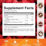 Vitamatic Magnesium Gummies 600mg per Serving – 60 Vegan Count for Relaxation, Muscle, Bone, and Energy Support