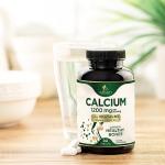Calcium 1200 mg with Vitamin D3, Calcium Supplement Vitamins, Supports Bone Strength, Teeth & Immune System, Calcium Supplements for Women & Men, Nature's Absorbable Calcium Carbonate - 240 Tablets
