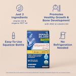 Mommy’s Bliss Organic Vitamin D Drops - Infants and Newborns - Supports Growth and Bone Development - Easy Use - 400 IU Per Drop - 100 Daily Servings