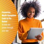 Contac Cold & Flu Medicine, Powerful, Multi-Symptom Relief for Pain, Fever, Sore Throat, Body Aches, Sneezing, Runny Nose & Cough, 24 Count Liquid Gels