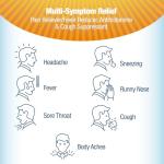 Contac Cold & Flu Medicine, Powerful, Multi-Symptom Relief for Pain, Fever, Sore Throat, Body Aches, Sneezing, Runny Nose & Cough, 24 Count Liquid Gels