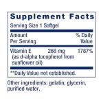 Life Extension Super Vitamin E, 268 mg (400 IU), Non-Synthetic Vitamin E Supplement Promotes Whole-Body Health, Gluten-Free, Non-GMO, 90 softgels