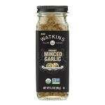 Watkins Organic Minced Garlic, 3.3 oz., 1 Count