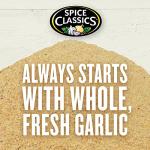 Spice Classics Granulated Garlic, 25 oz - One 25 Ounce Container of Garlic Powder Seasoning, Use on Vegetables, Meats, Rubs and Dressings for a Bold Flavor