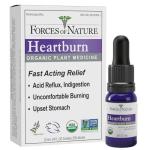 Forces of Nature Natural, Organic Heartburn Relief, Homeopathic Medicine Delivers Multi-Symptom Relief from Indigestion, Gas, Bloating, Acid Reflux, GERD, Upset Stomach, Sour Acid Burps, 0.34 Fl Oz