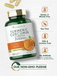 Carlyle Turmeric Curcumin Supplement 2400mg | 180 Powder Capsules | Herbal Complex | Non-GMO, Gluten Free Formula