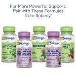 SOLARAY Milk Thistle Seed Extract 350 mg Guaranteed to Contain 80% Silymarin, Traditional Liver Support, Vegan & Lab Verified for Quality, 60 Day Money-Back Guarantee, 30 Servings, 30 VegCaps