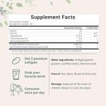 Pumpkin Seed Oil with Saw Palmetto, 3000mg Per Serving, 300 Softgels | Cold Pressed, Pure Virgin Oil, Essential Fatty Acids & Phytosterols | Supports Hair, Urinary, Bladder & Prostate Health | Non-GMO