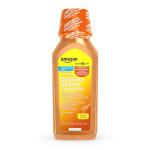 Amazon Basic Care Daytime Honey Flavor Severe Cold and Flu Relief, Liquid Medicine, 12 fl oz (Pack of 1)