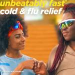 Alka-Seltzer Plus Severe Cold - Sparkling Original Powerfast Fizz Effervescent Common Cold Tablets, Sinus Congestion, Runny Nose, and Dry Cough, 36CT, Packaging May Vary